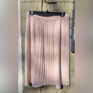 Pink Knit Skirt